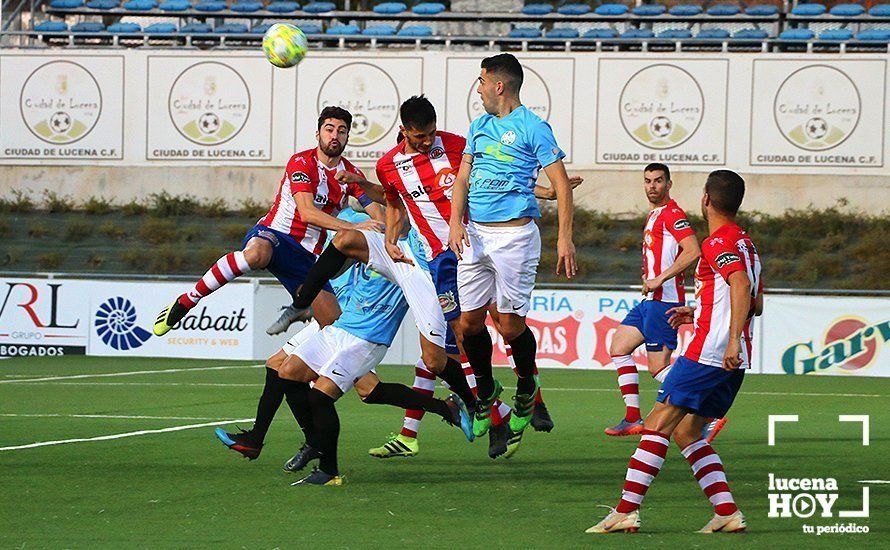Un lance del partido entre Ciudad de Lucena y Torredonjimeno Un lance del partido entre Ciudad de Lucena y Torredonjimeno