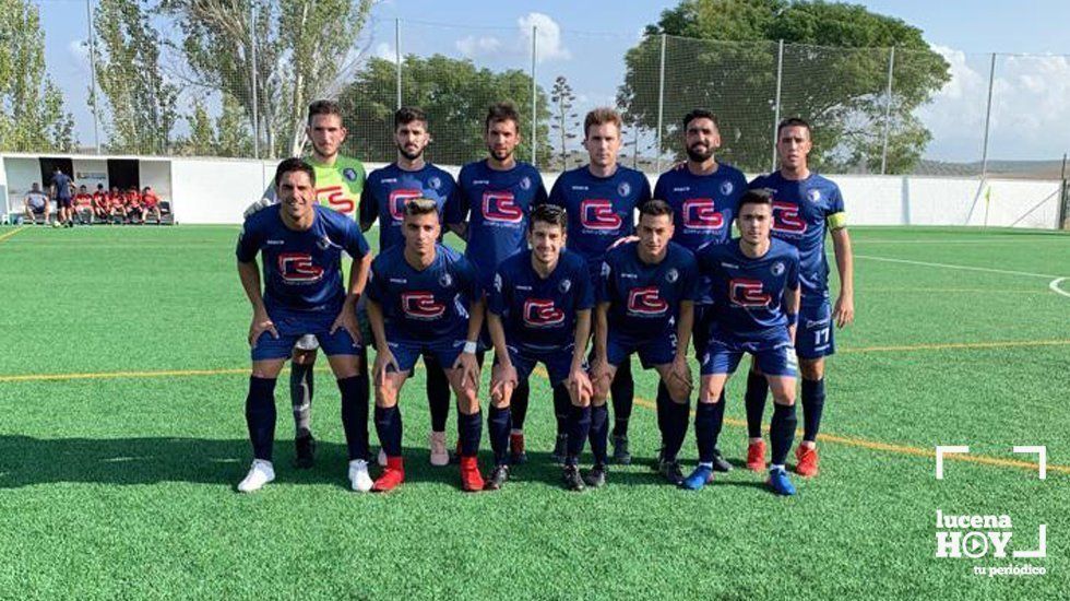 Primera alineación oficial del Lucecor en su estreno en primera Andaluza, esta tarde frente al Villa del Río Primera alineación oficial del Lucecor en su estreno en primera Andaluza, esta tarde frente al Villa del Río
