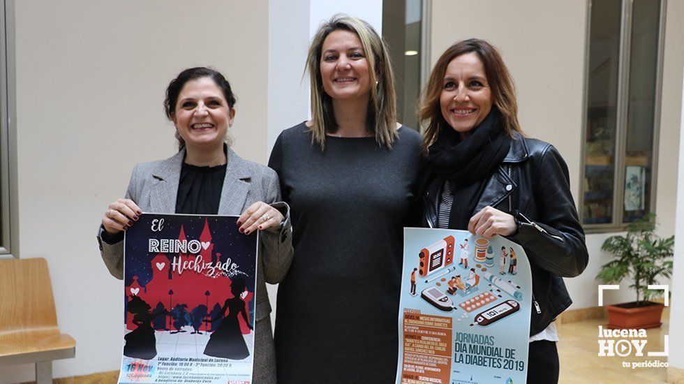Mar Reyes, Carmen Gallardo y María José García Mar Reyes, Carmen Gallardo y María José García