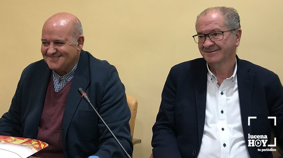Antonio Hidalgo y Jesús Gutiérrez, ediles de Vox en el consistorio lucentino