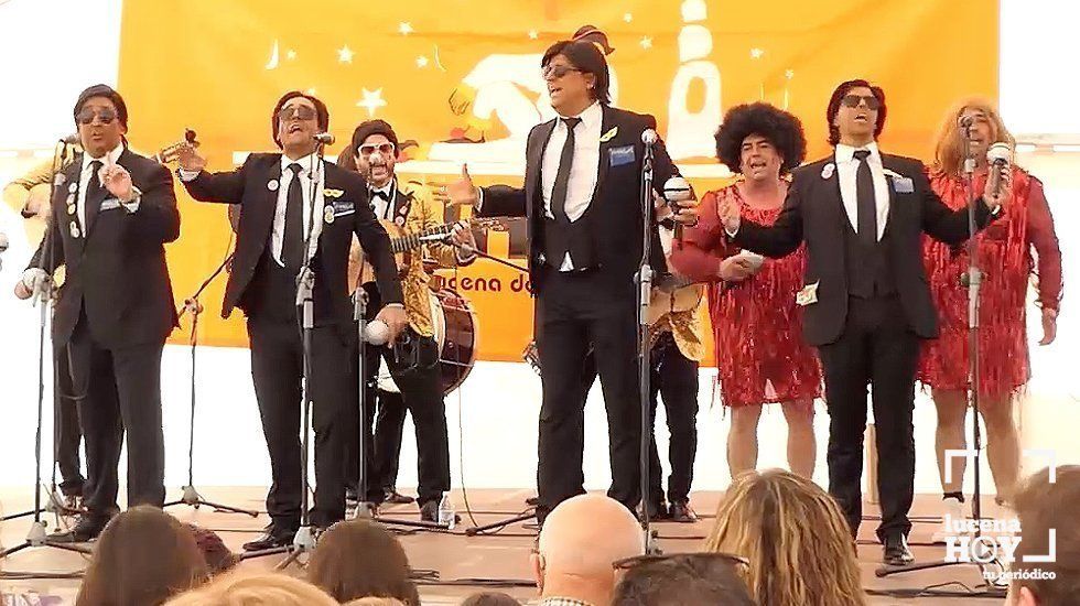 Yo soy tu padre, en su actuación en la Carpa del Carnaval. Yo soy tu padre, en su actuación en la Carpa del Carnaval.