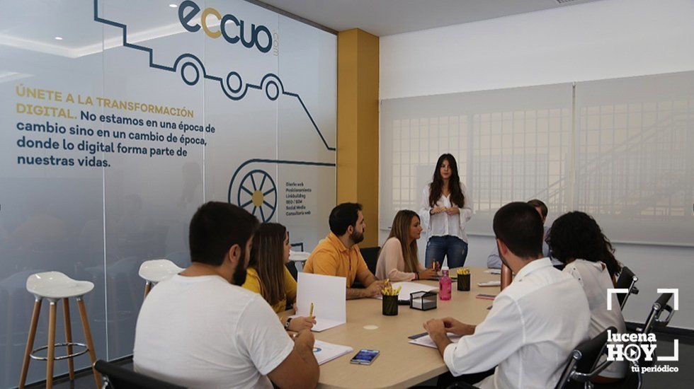 Reunión de trabajo del equipo de Eccuo Reunión de trabajo del equipo de Eccuo