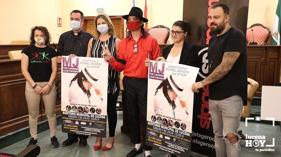 Presentación del concierto en el Ayuntamiento de Lucena Presentación del concierto en el Ayuntamiento de Lucena