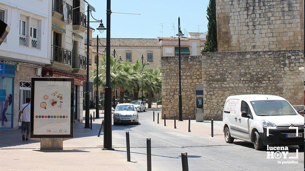 Plaza Alta y Baja, una de las zonas en las que se restrigirá el tráfico rodado Plaza Alta y Baja, una de las zonas en las que se restrigirá el tráfico rodado