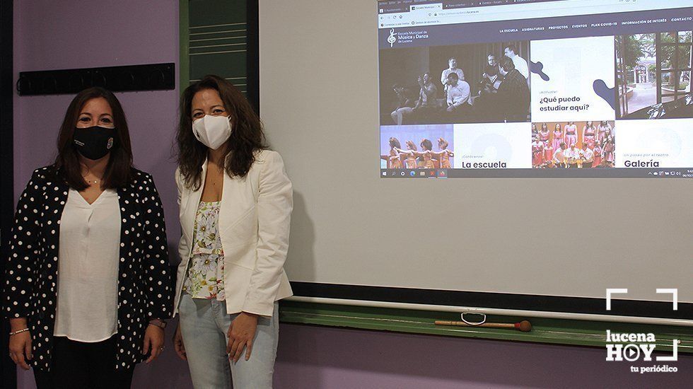 Lourdes Parra y Mamen Galindo presentaron la nueva web Lourdes Parra y Mamen Galindo presentaron la nueva web