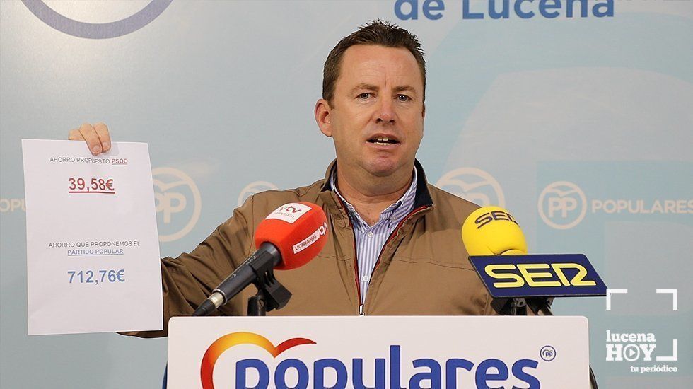 Francis Aguilar, portavoz del grupo político municipal del PP