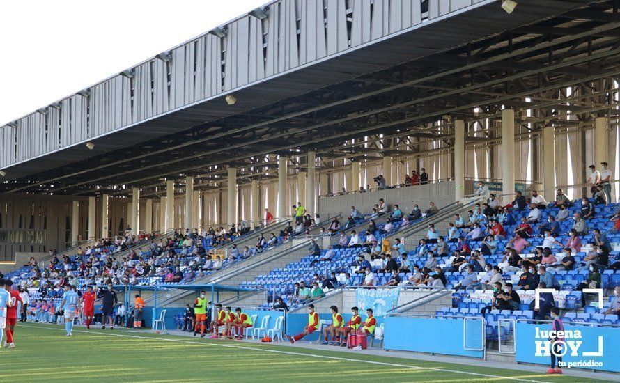 Grada del estadio Ciudad de Lucena