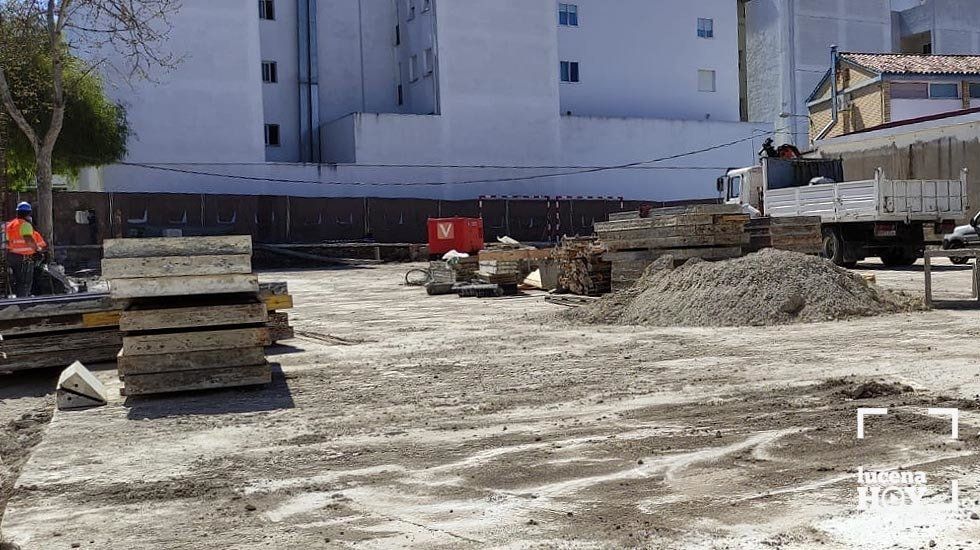 Obras pista cubierta