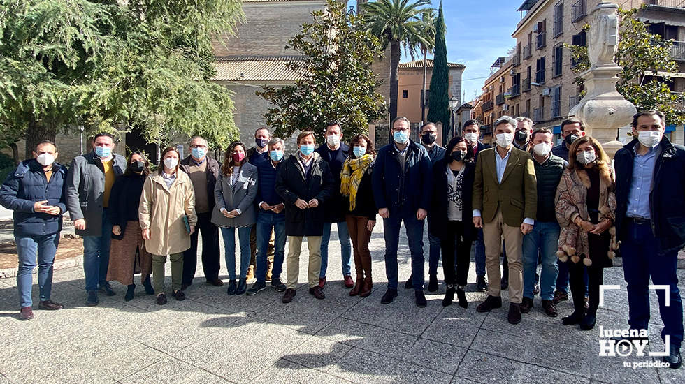 Lucena ha acogido la reunión de la Interparlamentaria del PP de Córdoba “para marcar hoja de ruta en este año electoral”