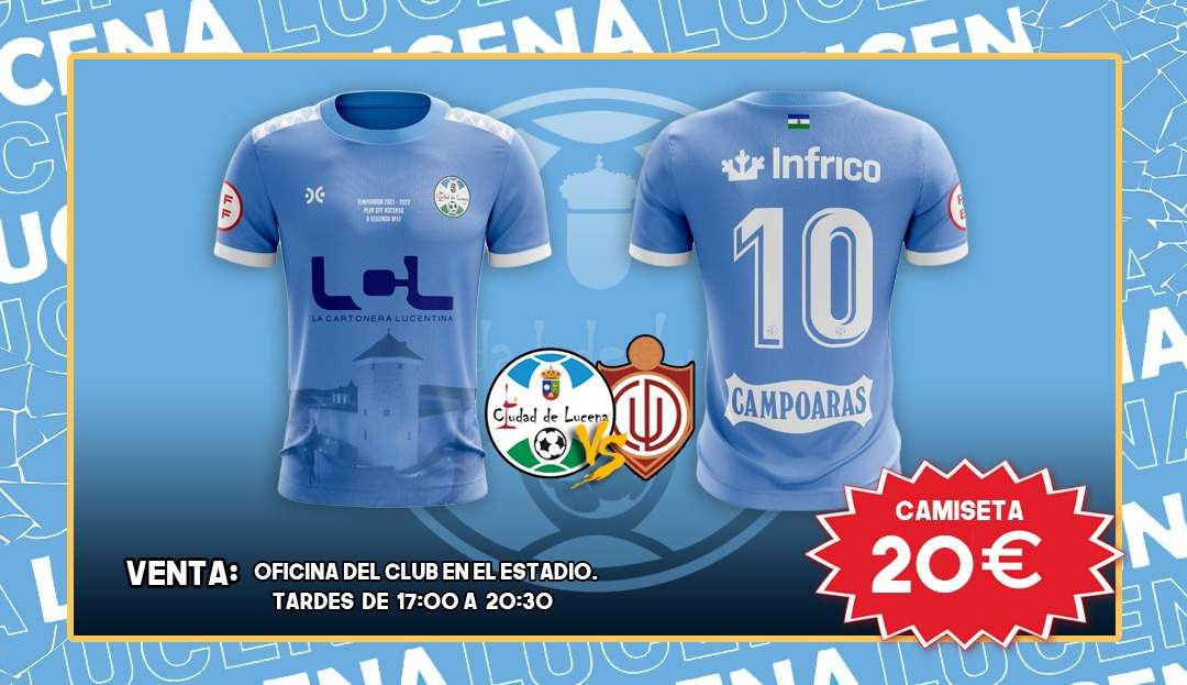 Camiseta ciudad de lucena