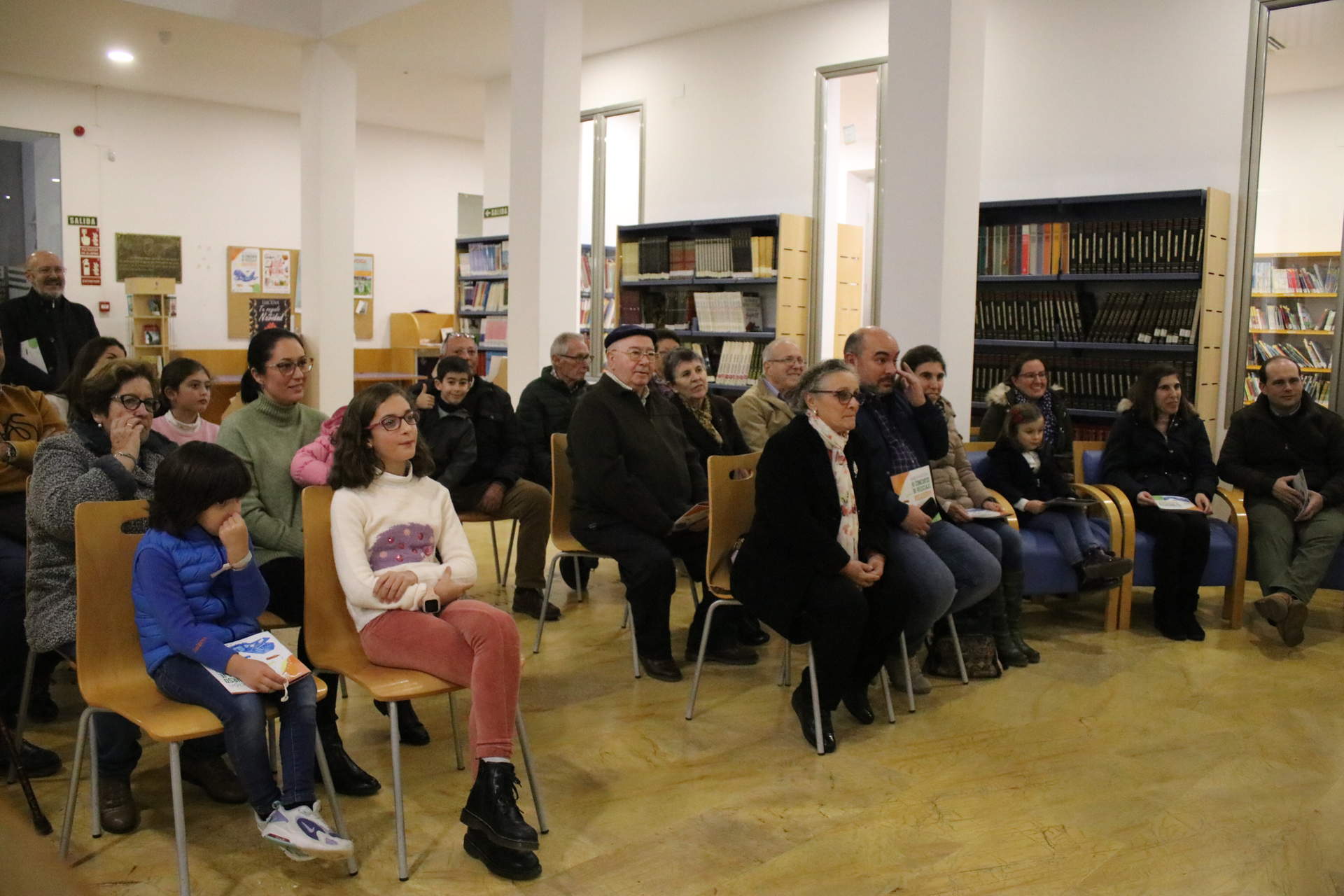 Asistentes al acto de entrega de premios