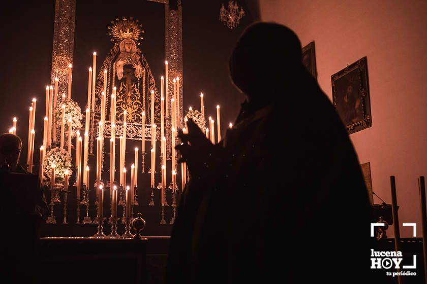 GALERÍA: Cuaresma 2022: Las imágenes del Vía Crucis de Cristo Yacente de la Cofradía de la Soledad