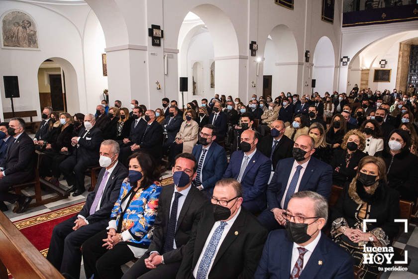 GALERÍA: Aurelio Fernández García pone nombre a los olores del Viernes Santo en su Pregón a Ntro. Padre Jesús Nazareno