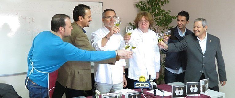  Los chefs Gloger y Perea imparten el taller Cocina de la Concordia 