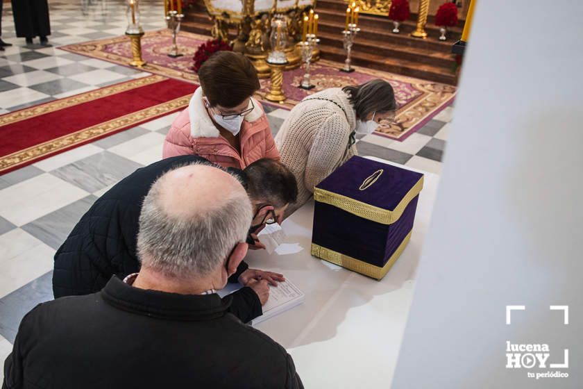 GALERÍA: El Miserere Solemne, Perdón y Bendición de Ntro. Padre Jesús Nazareno cierra el último domingo de la Cuaresma en Lucena