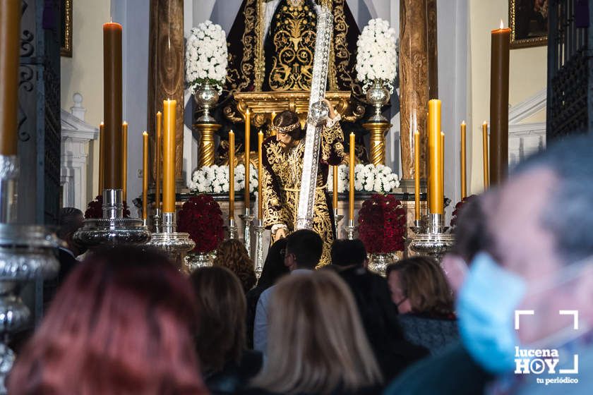 GALERÍA: El Miserere Solemne, Perdón y Bendición de Ntro. Padre Jesús Nazareno cierra el último domingo de la Cuaresma en Lucena