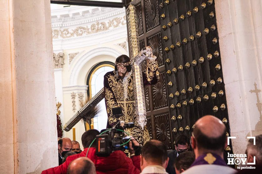 GALERÍA: El Miserere Solemne, Perdón y Bendición de Ntro. Padre Jesús Nazareno cierra el último domingo de la Cuaresma en Lucena