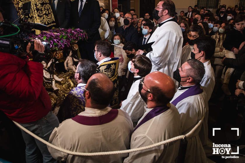 GALERÍA: El Miserere Solemne, Perdón y Bendición de Ntro. Padre Jesús Nazareno cierra el último domingo de la Cuaresma en Lucena