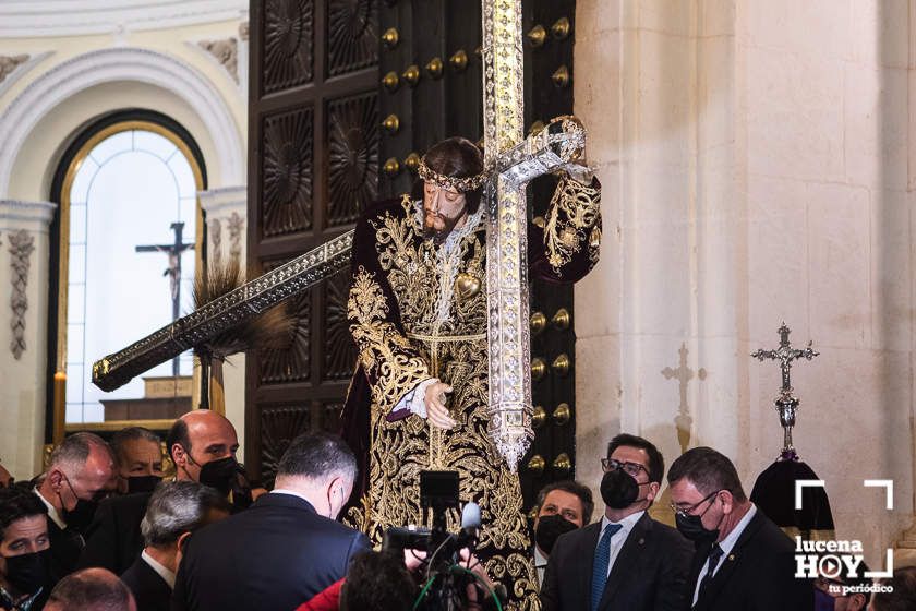 GALERÍA: El Miserere Solemne, Perdón y Bendición de Ntro. Padre Jesús Nazareno cierra el último domingo de la Cuaresma en Lucena