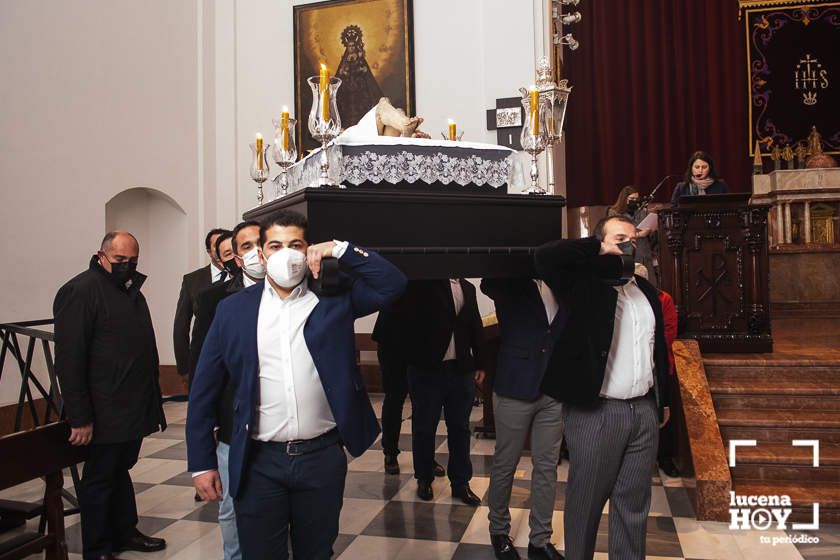 GALERÍA: Cuaresma 2022: Las imágenes del Vía Crucis del Cristo Yacente del Gran Poder de Dios en San Pedro Mártir