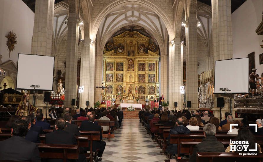 GALERÍA: Manuel Roldán abre las puertas de la Semana Santa con un pregón profundamente lucentino y nazareno