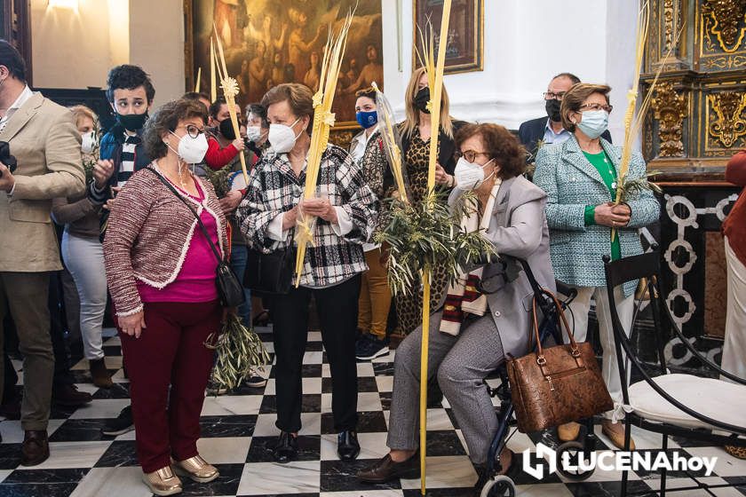 GALERÍA: Semana Santa de Lucena 2022: La Bendición de las Palmas y el traslado procesional de la Pollinita del Carmen en imágenes