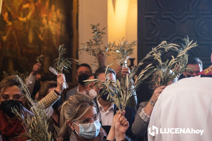 GALERÍA: Semana Santa de Lucena 2022: La Bendición de las Palmas y el traslado procesional de la Pollinita del Carmen en imágenes