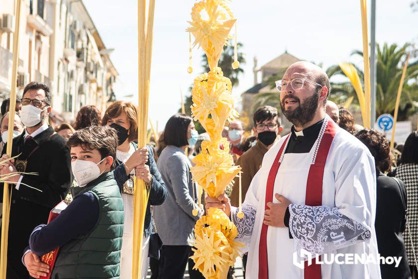 GALERÍA: Semana Santa de Lucena 2022: La Bendición de las Palmas y el traslado procesional de la Pollinita del Carmen en imágenes