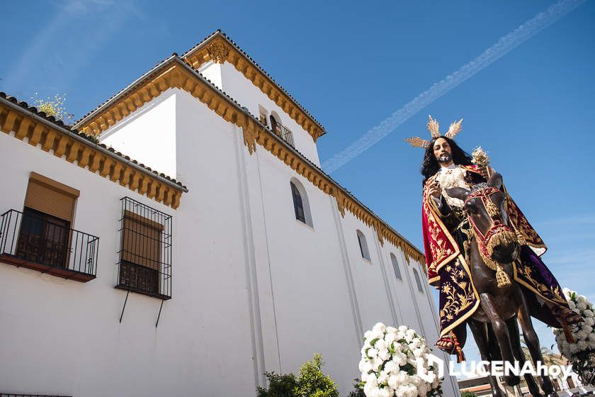 GALERÍA: Semana Santa de Lucena 2022: La Bendición de las Palmas y el traslado procesional de la Pollinita del Carmen en imágenes