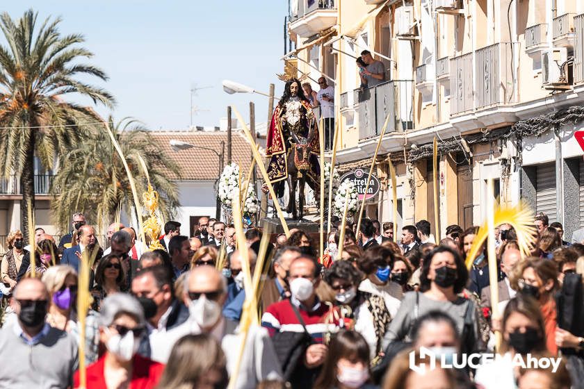 GALERÍA: Semana Santa de Lucena 2022: La Bendición de las Palmas y el traslado procesional de la Pollinita del Carmen en imágenes