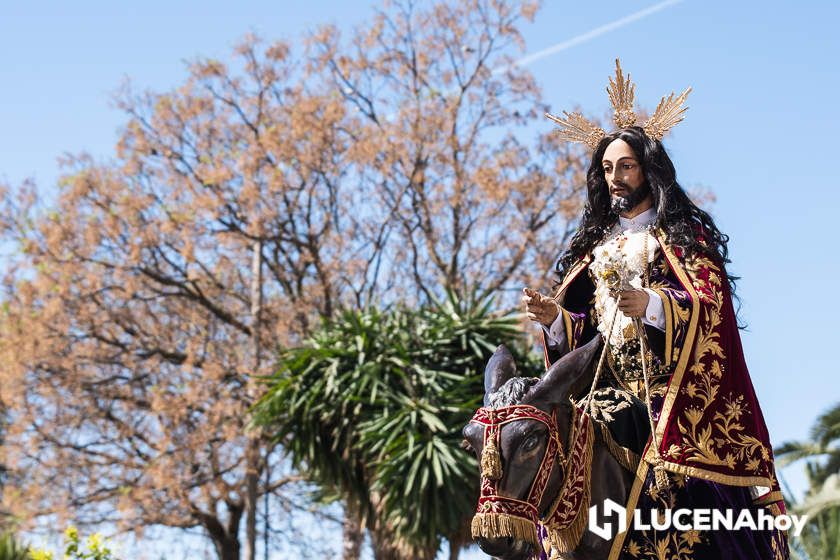 GALERÍA: Semana Santa de Lucena 2022: La Bendición de las Palmas y el traslado procesional de la Pollinita del Carmen en imágenes