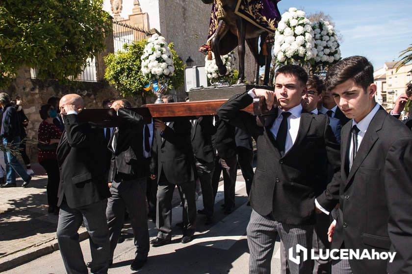 GALERÍA: Semana Santa de Lucena 2022: La Bendición de las Palmas y el traslado procesional de la Pollinita del Carmen en imágenes