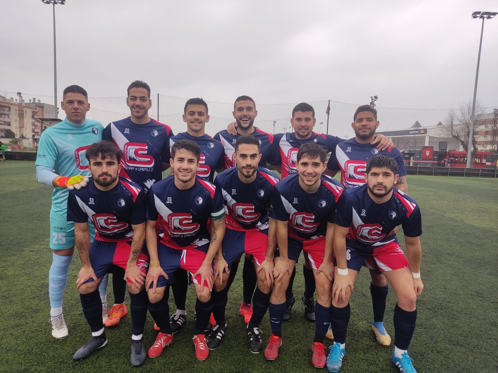 Once inicial del CD Lucecor en su visita al Córdoba CF SAD