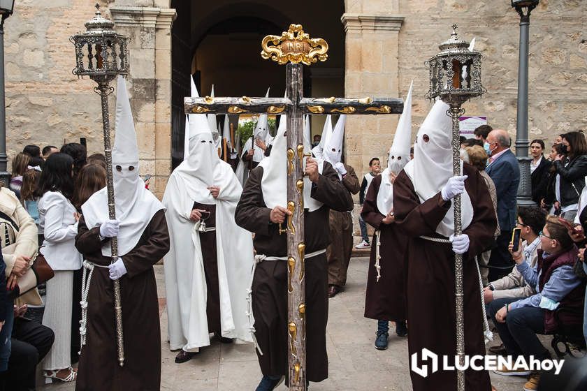 GALERÍA: Semana Santa 2022. Las imágenes del Lunes Santo: La Cofradía Franciscana de Pasión brilla y esquiva la lluvia