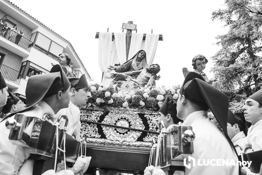 GALERÍA: Semana Santa 2022. Las imágenes del Lunes Santo: La Cofradía Franciscana de Pasión brilla y esquiva la lluvia