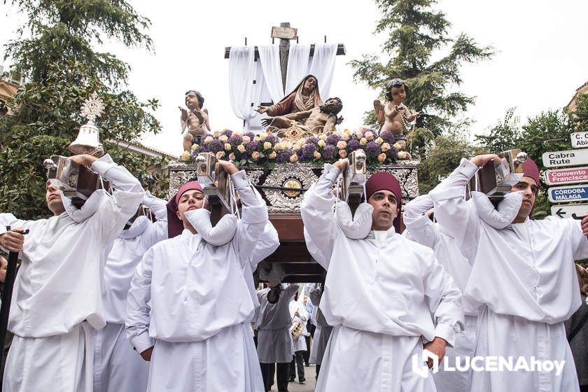 GALERÍA: Semana Santa 2022. Las imágenes del Lunes Santo: La Cofradía Franciscana de Pasión brilla y esquiva la lluvia