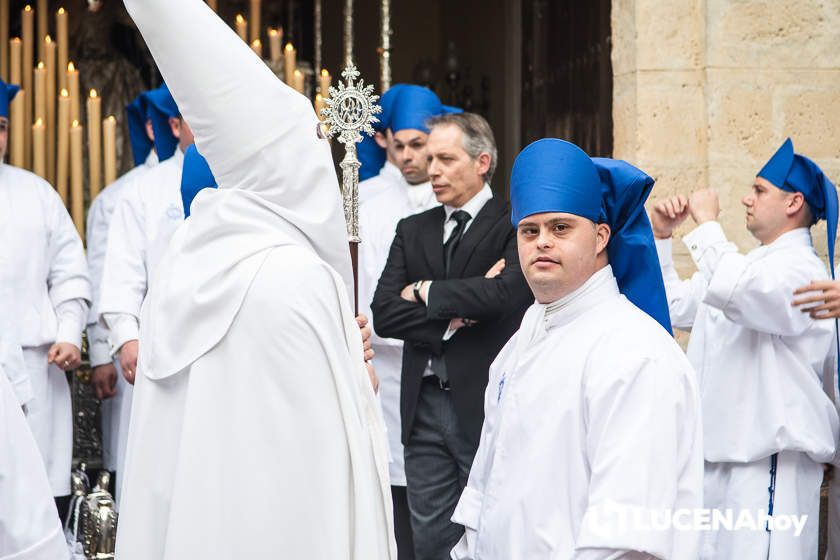 GALERÍA: Semana Santa 2022. Las imágenes del Lunes Santo: La Cofradía Franciscana de Pasión brilla y esquiva la lluvia