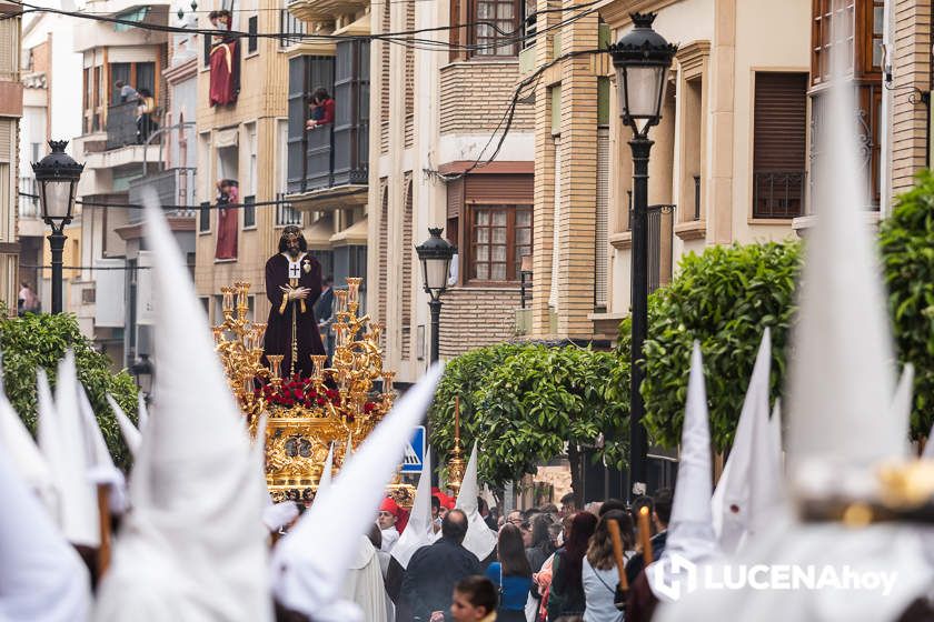 GALERÍA: Semana Santa 2022. Las imágenes del Lunes Santo: La Cofradía Franciscana de Pasión brilla y esquiva la lluvia