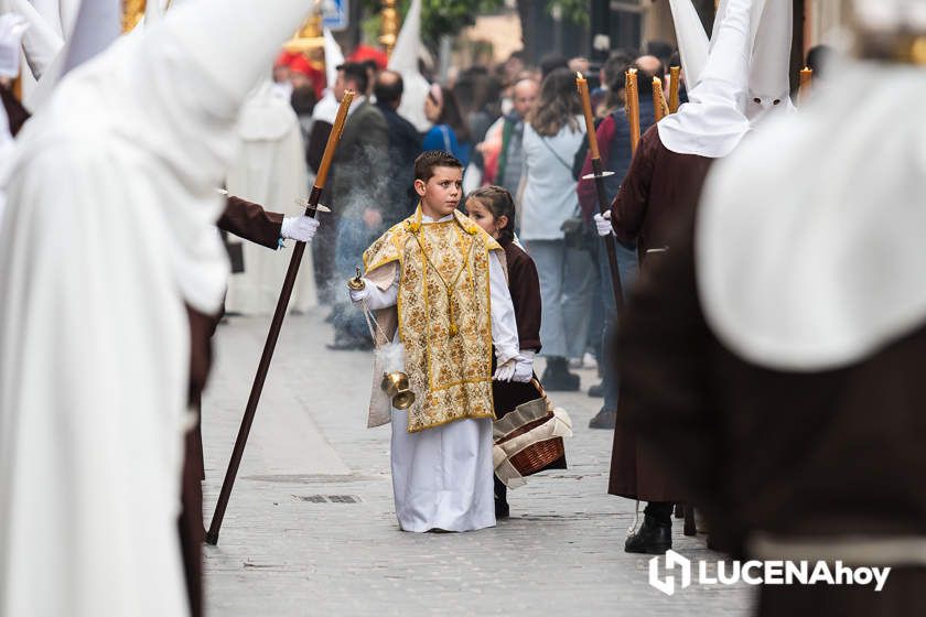 GALERÍA: Semana Santa 2022. Las imágenes del Lunes Santo: La Cofradía Franciscana de Pasión brilla y esquiva la lluvia