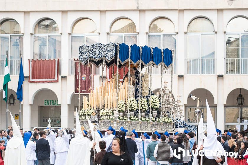 GALERÍA: Semana Santa 2022. Las imágenes del Lunes Santo: La Cofradía Franciscana de Pasión brilla y esquiva la lluvia