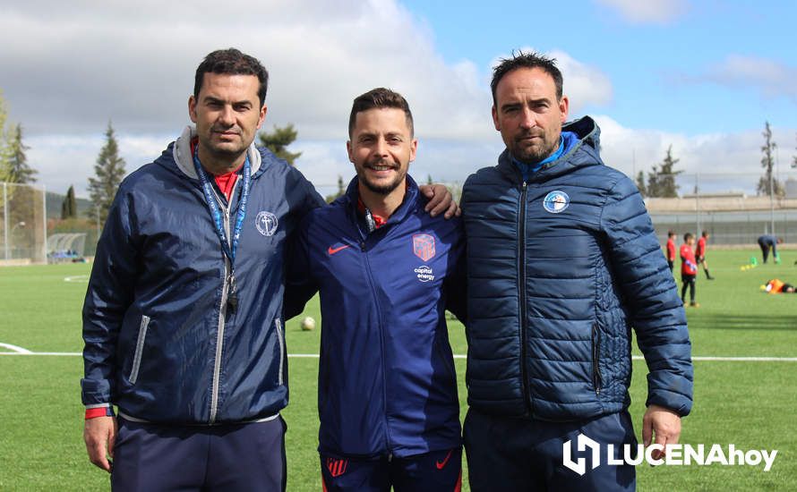 GALERÍA: Éxito de participación en el primer campus de fútbol Lucecor impartido por el Club Atlético de Madrid en Lucena