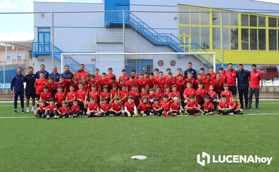 GALERÍA: Éxito de participación en el primer campus de fútbol Lucecor impartido por el Club Atlético de Madrid en Lucena