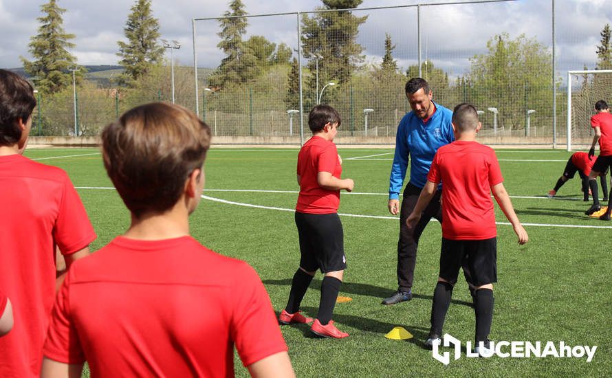 GALERÍA: Éxito de participación en el primer campus de fútbol Lucecor impartido por el Club Atlético de Madrid en Lucena