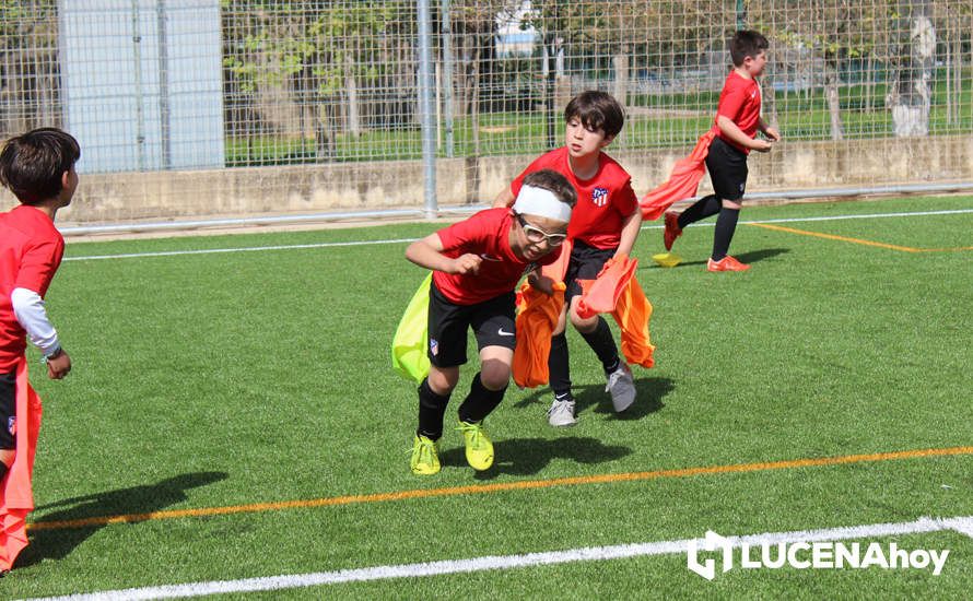 GALERÍA: Éxito de participación en el primer campus de fútbol Lucecor impartido por el Club Atlético de Madrid en Lucena