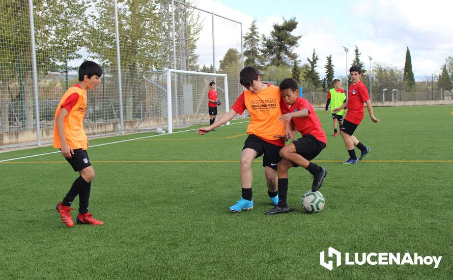 GALERÍA: Éxito de participación en el primer campus de fútbol Lucecor impartido por el Club Atlético de Madrid en Lucena