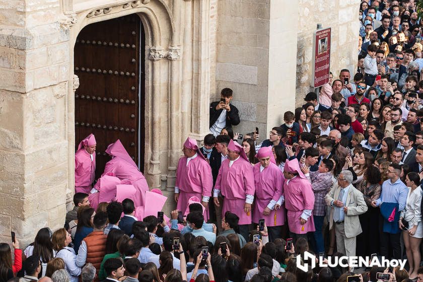 GALERÍA: Semana Santa 2022. Las imágenes del Jueves Santo: La Columna y María Stma. de la Paz y Esperanza