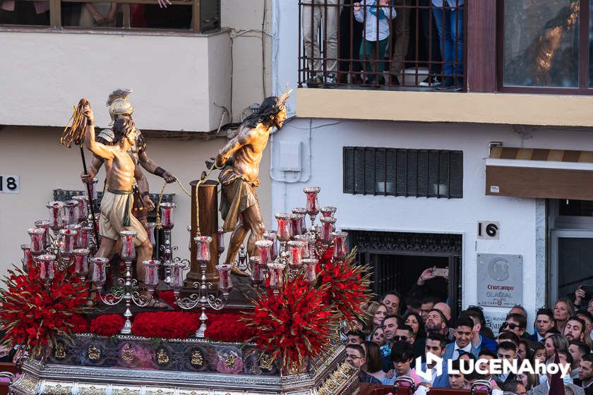 GALERÍA: Semana Santa 2022. Las imágenes del Jueves Santo: La Columna y María Stma. de la Paz y Esperanza