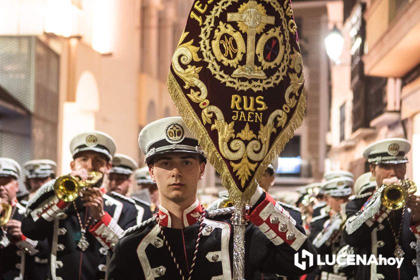 GALERÍA: Semana Santa 2022. Las imágenes del Jueves Santo: La Columna y María Stma. de la Paz y Esperanza