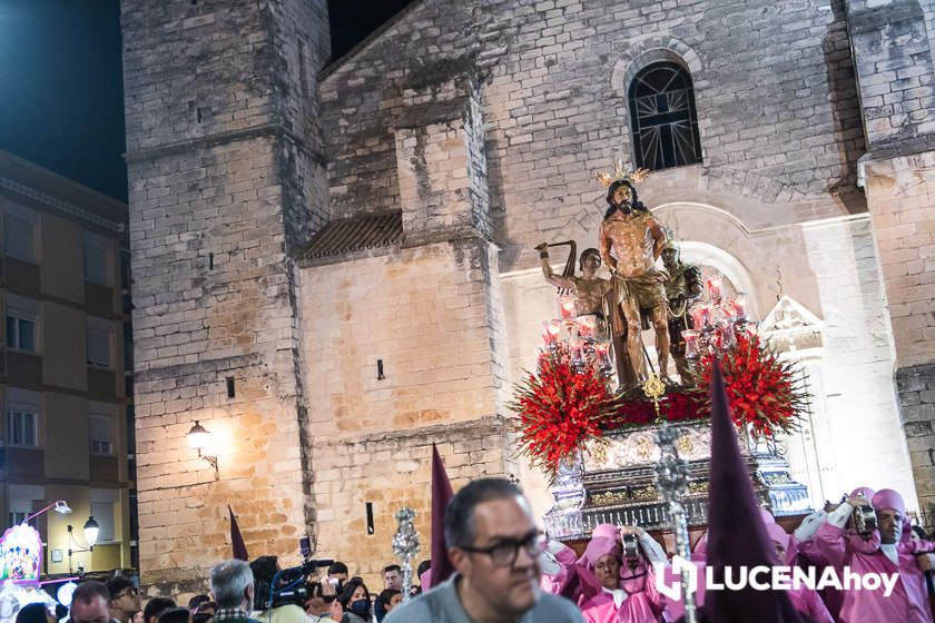 GALERÍA: Semana Santa 2022. Las imágenes del Jueves Santo: La Columna y María Stma. de la Paz y Esperanza