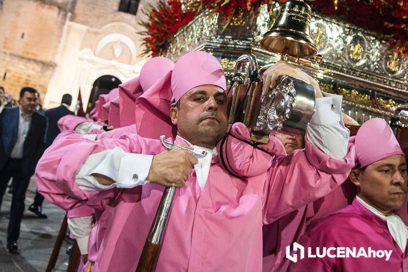 GALERÍA: Semana Santa 2022. Las imágenes del Jueves Santo: La Columna y María Stma. de la Paz y Esperanza